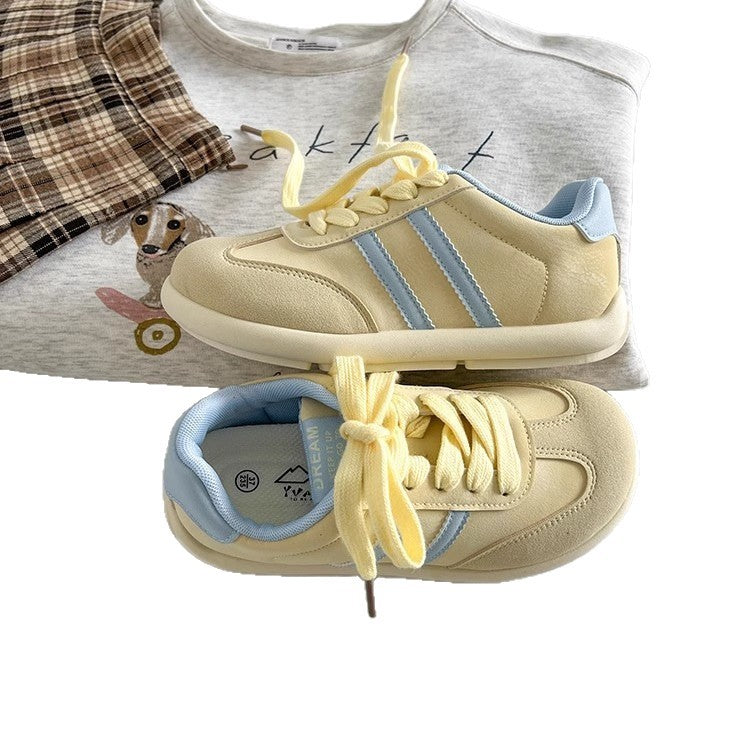 Damen Sportliche Sneakers mit atmungsaktiver Netzstruktur und bequemer Dämpfung