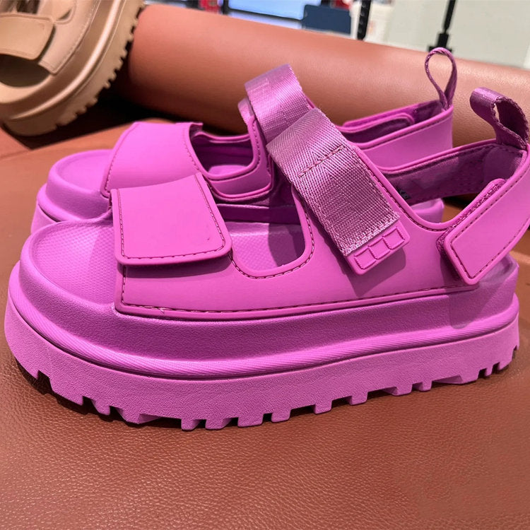 Damen Sportliche Sandalen mit ergonomischem Fußbett und rutschfester Sohle R&B
