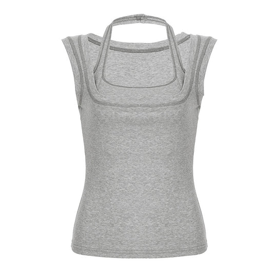 Damen Funktions-Tanktop mit doppeltem Trägersystem und atmungsaktivem Stoff R&B
