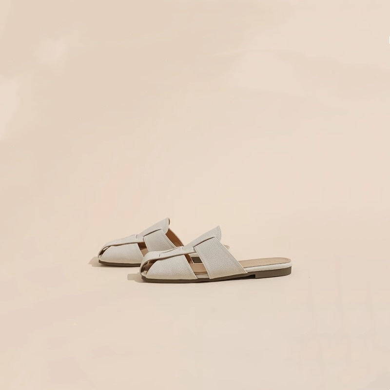 Damen modische Clogs mit weichem Fußbetten und stylischer Überlappung R&B