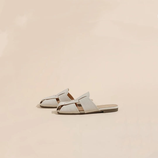 Damen modische Clogs mit weichem Fußbetten und stylischer Überlappung R&B