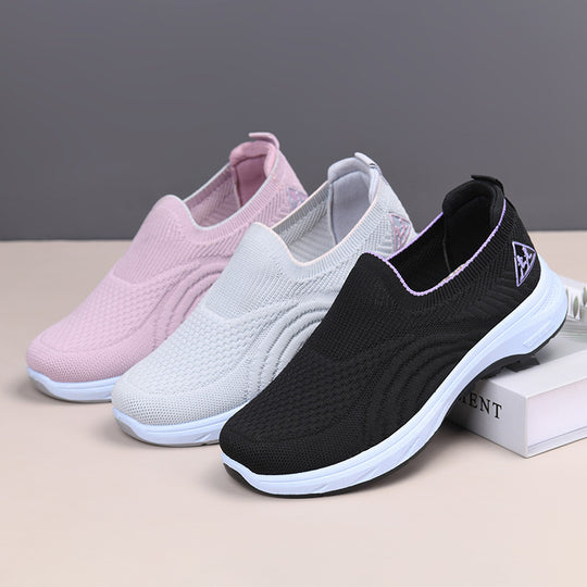 Damen Bequeme und flexible Slip-On Sneaker R&B