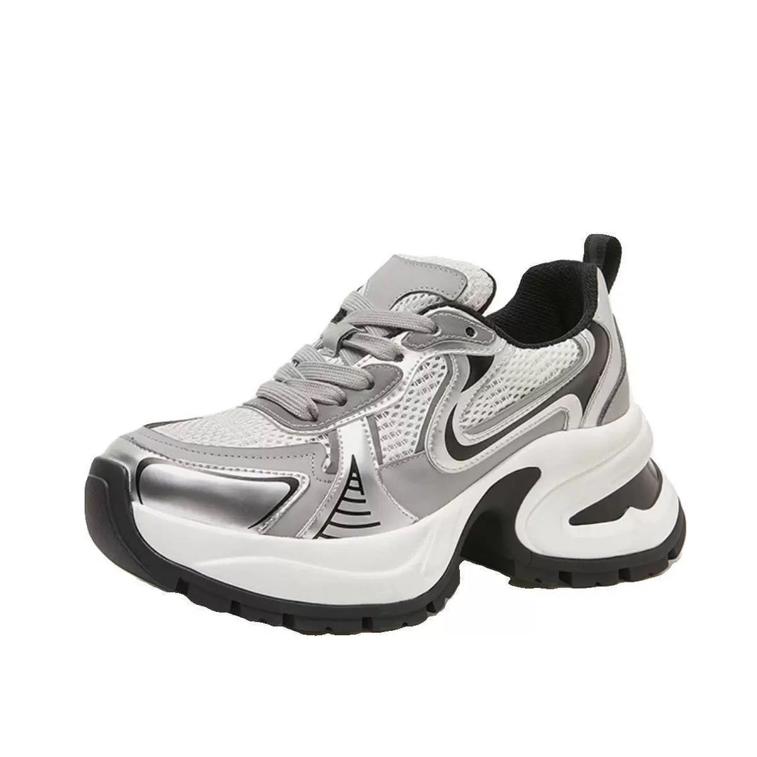 Damen Sneakers mit dämpfender Sohle und atmungsaktiver Mesh-Oberfläche R&B
