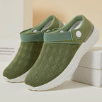 Damen Atmungsaktive Komfort-Schuhe mit elastischem Verschlusssystem