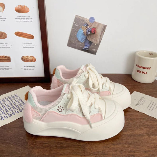 Damen Trendy Sneakers mit süßen Dekorationen und komfortabler Dämpfung R&B