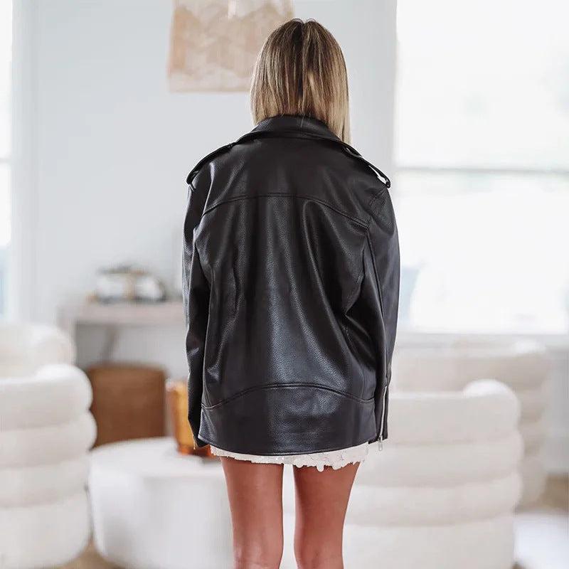 Damen Oversized jacke im urbanen Stil R&B