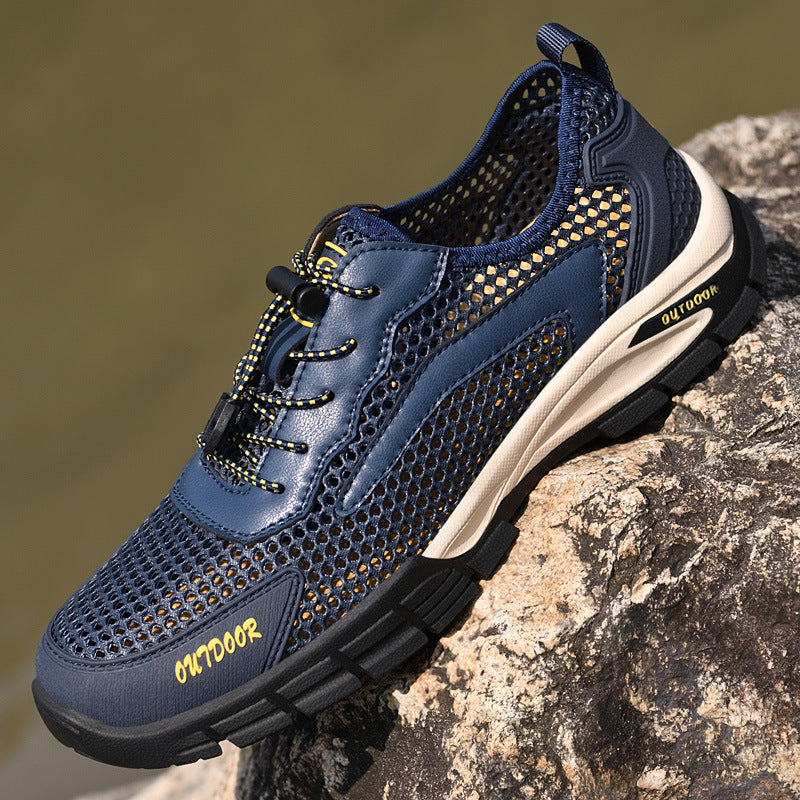 Herren Atmungsaktive Outdoor-Sneaker mit rutschfester Sohle R&B