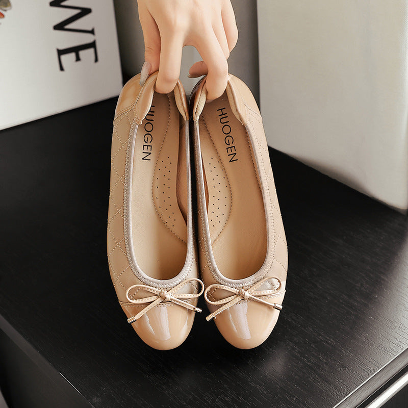 Damen Ballerinas mit stilvollem Rüschen-Design und bequemer Innensohle R&B
