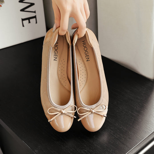 Damen Ballerinas mit stilvollem Rüschen-Design und bequemer Innensohle R&B
