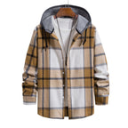 R&B Lässige karierte Herrenjacke