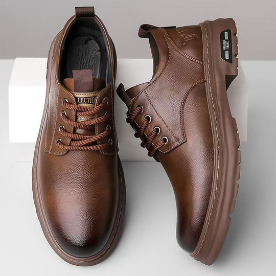 Damen elegante Schnürschuhe mit robustem Sohlenprofil R&B
