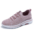 Damen Komfortable Lauf-Sneaker mit atmungsaktivem Strick-Obermaterial