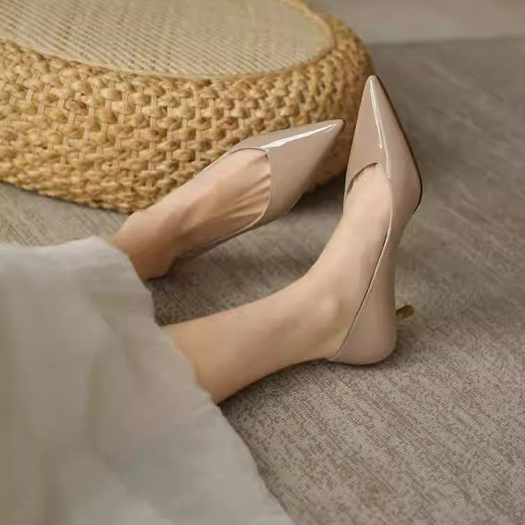 Damen elegante Slingback Pumps mit stilvollem Absatz R&B