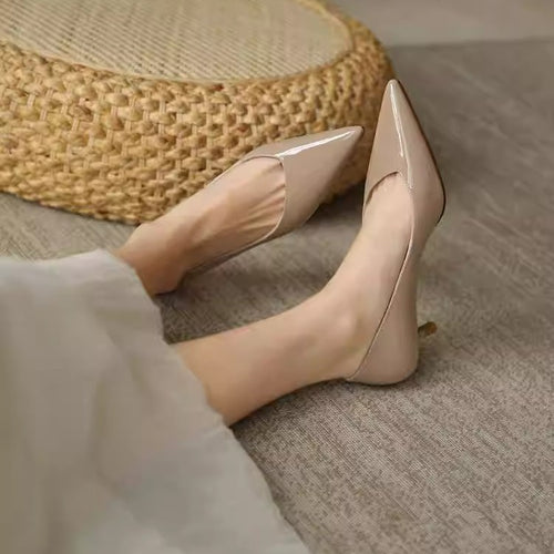 Damen elegante Slingback Pumps mit stilvollem Absatz R&B