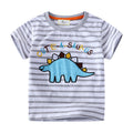 Jungen T-Shirt mit niedlichem Dinosauriermotiv R&B