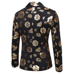 Herren Blazer mit floralem Design und elegantem Schnitt
