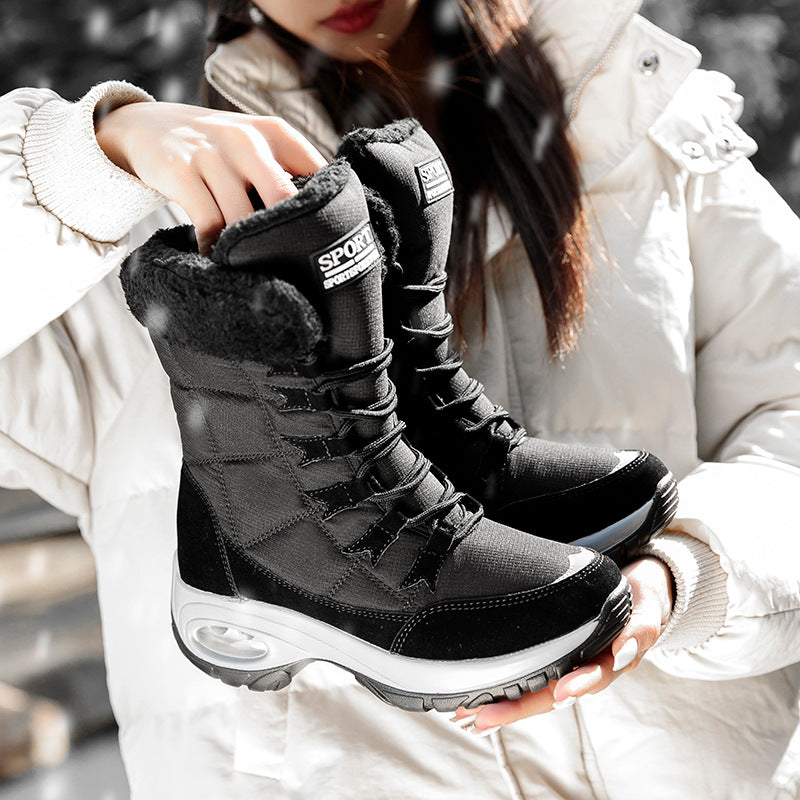 Damen Winterstiefel mit isolierendem Futter und griffiger Sohle R&B