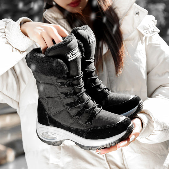 Damen Winterstiefel mit isolierendem Futter und griffiger Sohle R&B