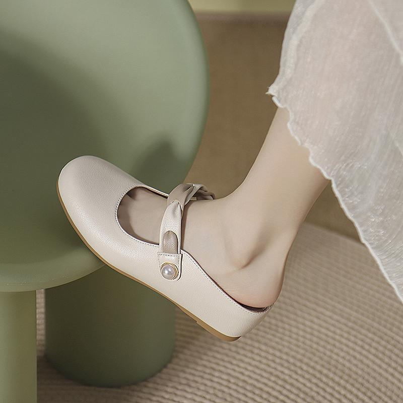 Damen elegante Ballerinas mit modischem Schleifen-Design