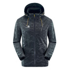 Herren wasserabweisende Camouflagejacke mit verstellbarer Kapuze R&B