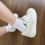 Damen Sportliche Freizeitsneakers mit atmungsaktivem Obermaterial und rutschfester Sohle R&B