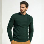 Herren modischer Strickpullover mit strukturiertem Design