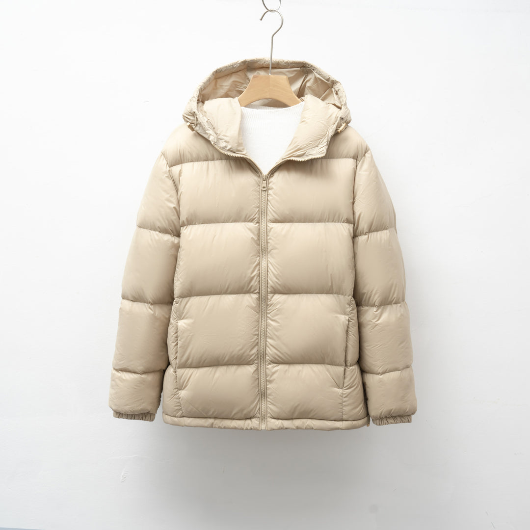 Damen leichte isolierte Winterjacke mit verstellbarer Kapuze R&B