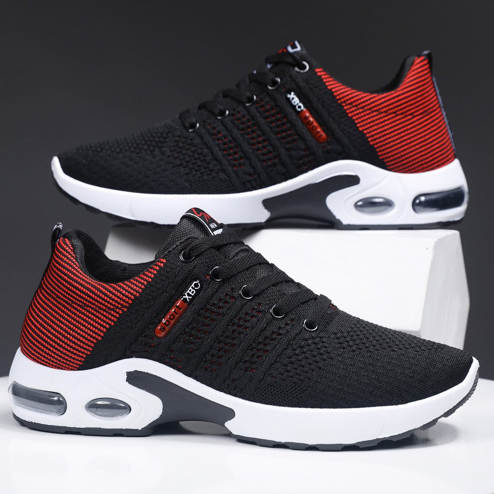 Damen Sportliche Sneakers mit atmungsaktiver Oberflächenstruktur und dämpfender Sohle R&B