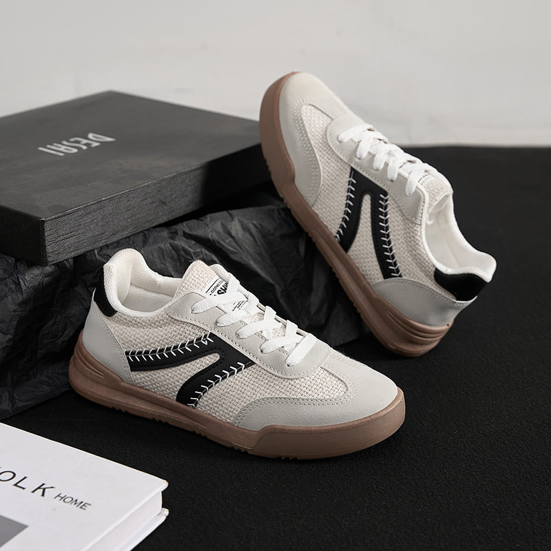 Damen Modische Freizeit Sneaker mit ergonomischem Design und atmungsaktiver Oberflächenstruktur R&B