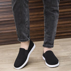Damen Bequeme Slip-On Sneakers mit Elastikeinsätzen R&B