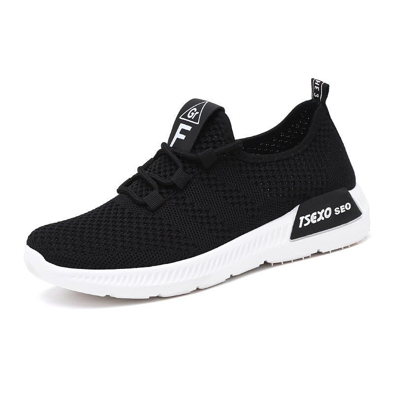 Damen Leichte und atmungsaktive Sneaker mit flexiblem Mesh-Obermaterial R&B