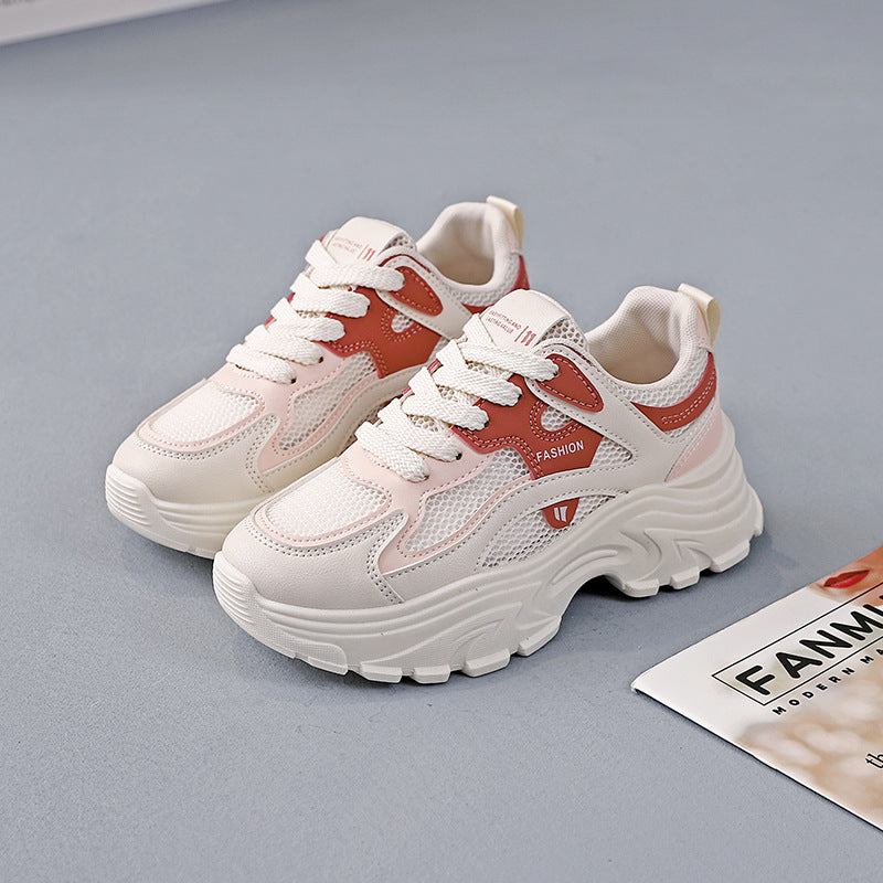 Damen Sportliche Sneakers mit atmungsaktivem Mesh-Obermaterial und stylishem Design R&B
