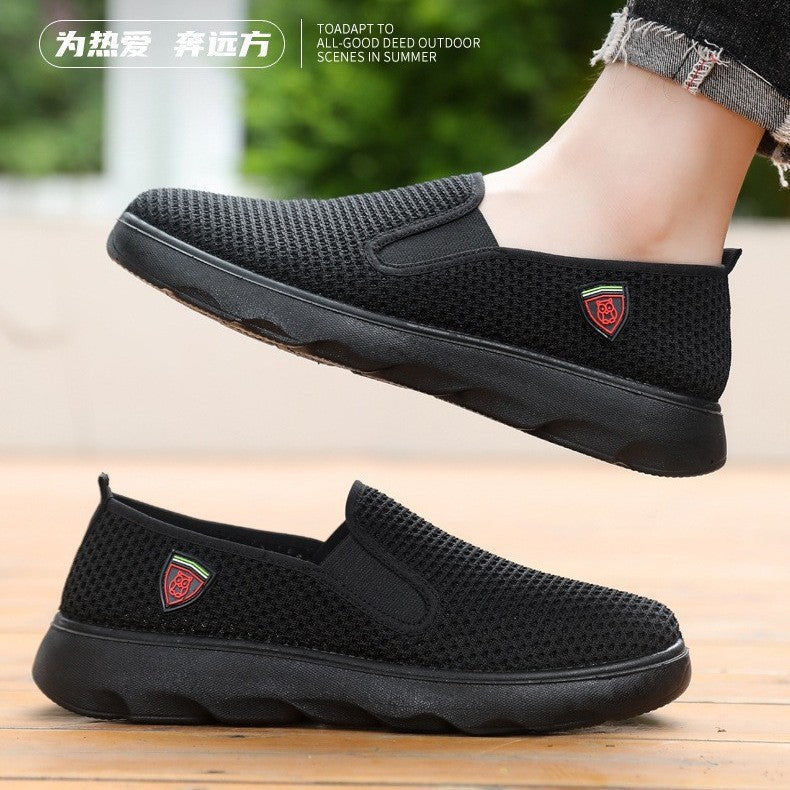 Damen Komfortable Slip-On Sneakers mit atmungsaktivem Obermaterial R&B