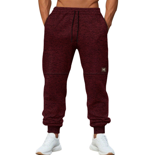 Herren Sportliche Sweatpants mit atmungsaktiver Struktur und elastischem Bund R&B