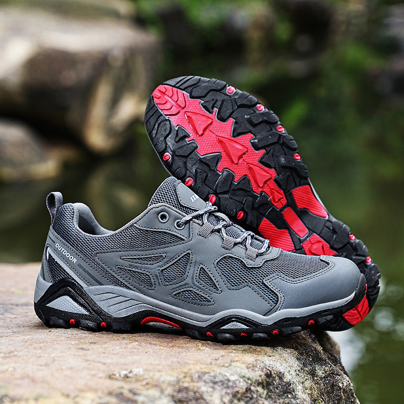Damen Atmungsaktive Wander-Sneaker mit rutschfester Sohle und stabiler Unterstützung