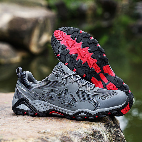 Damen Atmungsaktive Wander-Sneaker mit rutschfester Sohle und stabiler Unterstützung R&B