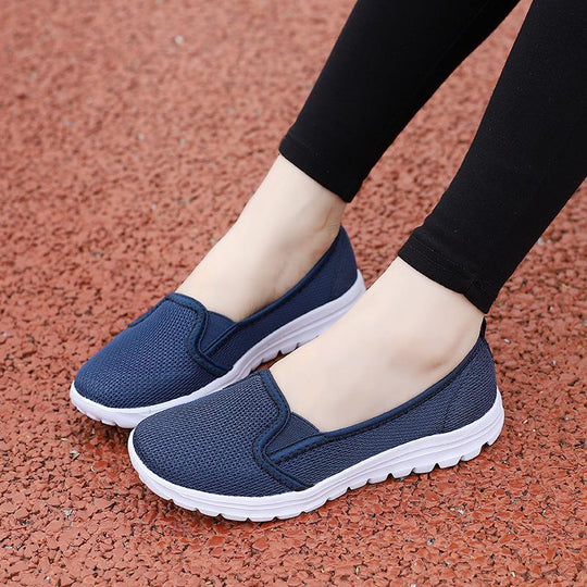 Damen nan leichter atmungsaktiver Slipper mit viskoelastischer Einlegesohle R&B