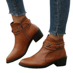 Damen Stiefeletten mit modischem Schnür-Detail R&B