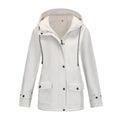 Damen Funktionale Winterjacke mit Fleece-Futter und Kapuze R&B