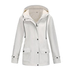 Damen Funktionale Winterjacke mit Fleece-Futter und Kapuze R&B