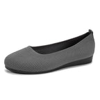 Damen Ballerinas mit elegantem Strickdesign und modischer Perlverzierung R&B