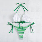 Damen Triangel-Bikini mit verstellbaren BindR&Bändern R&B