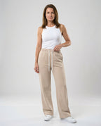 Damen Bequeme Freizeit-Hose mit weitem Bein