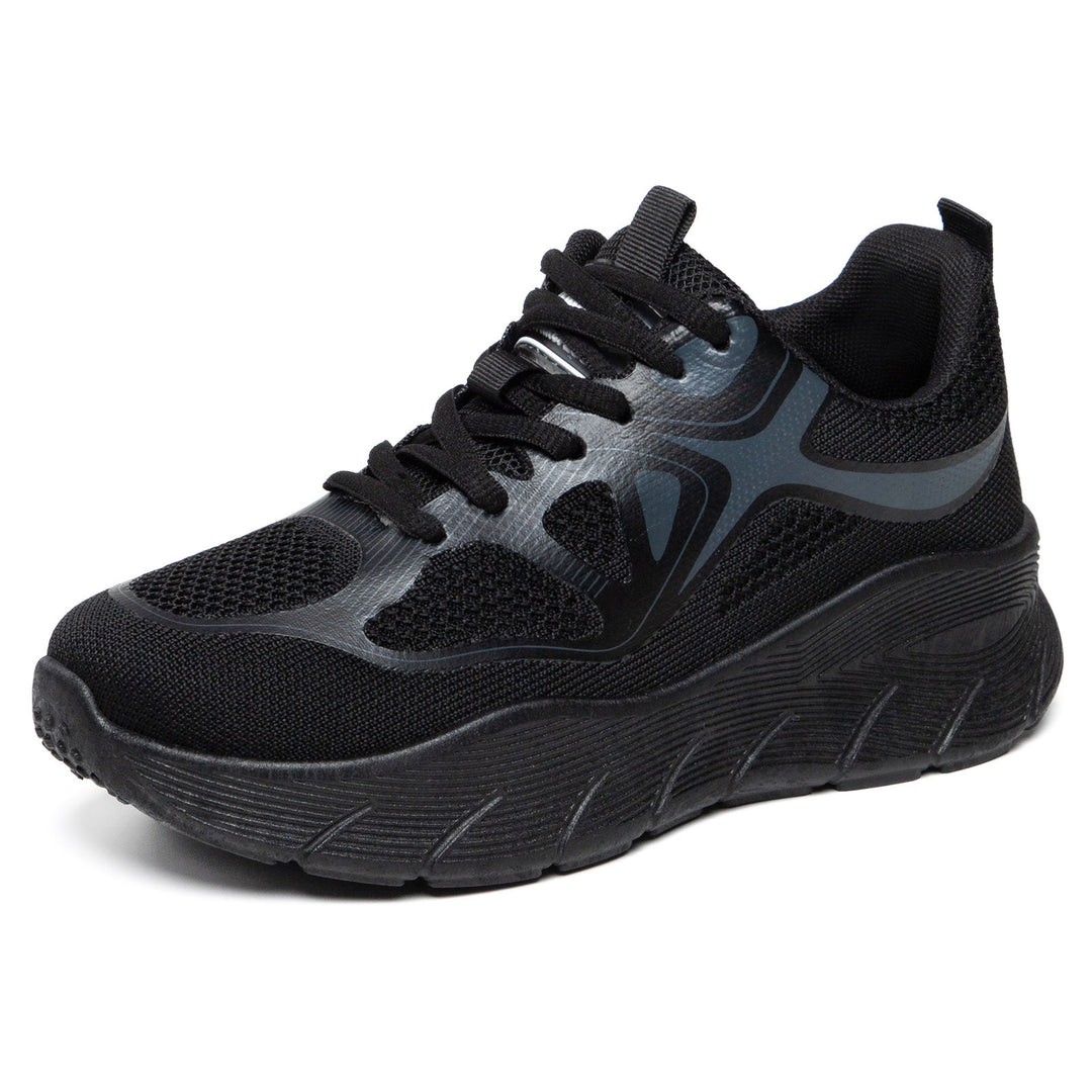 Damen Sportliche Laufschuhe mit atmungsaktiver Mesh-Oberfläche und stoßdämpfender Sohle R&B