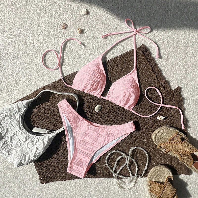 Damen Badeanzug mit strukturierter Oberfläche