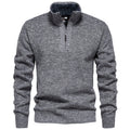 Herren Zip-Pullover mit strukturiertem Design R&B