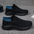 Damen Atmungsaktive Stricksneaker mit elastischem Schaft