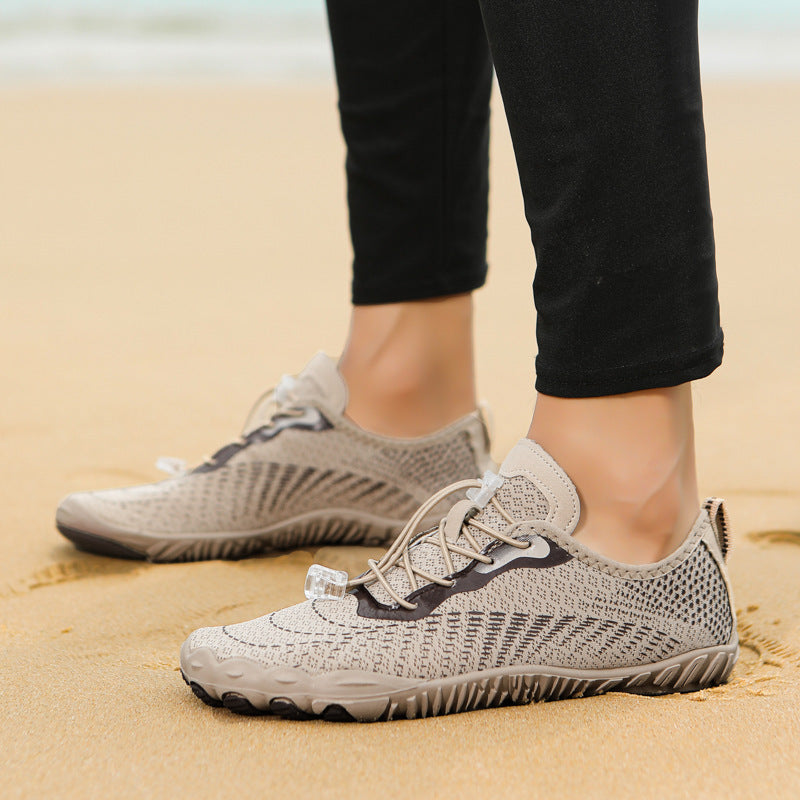 Damen wasserdichte Freizeitschuhe mit flexiblem Design und rutschfester Sohle