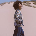 Damen Patchwork-Weste R&B