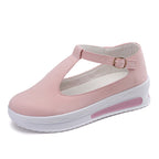 Damen Bequeme und modische Mary Janes mit verstellbarem Riemen